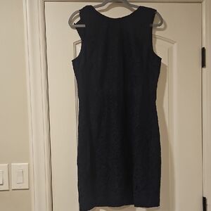 J. Crew Blue Sleeveless Sheath Mini Dress
